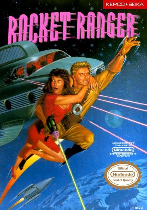 Rocket Ranger (USA) box art